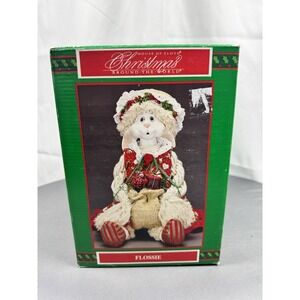 VTG 1993 House of Lloyd Christmas Around The World "Flossie " Bunny